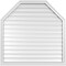 Ekena Millwork Octagonal Top Surface Mount PVC Gable Vent w/ 2"W x 2"P Brickmould Sill Frame, 42"W x 42"H GVPOT42X4203SF - alternate 1